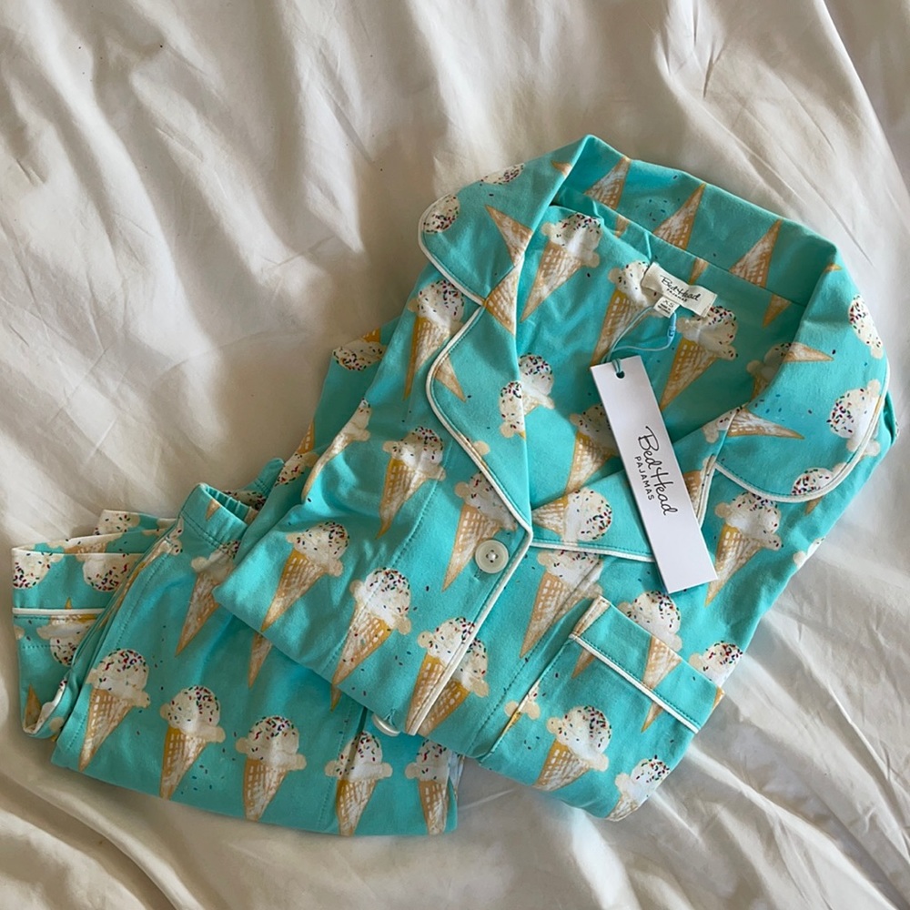 NWT BEDHEAD pajamas with ice cream cones